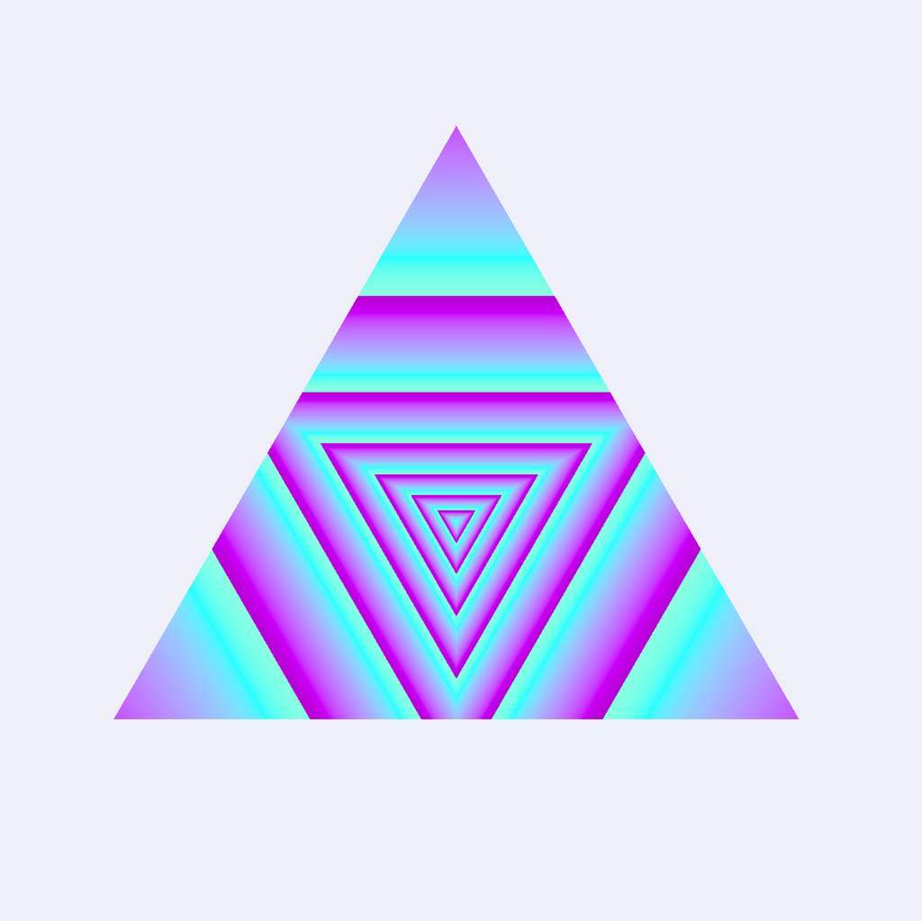 React: Spinning Triangle